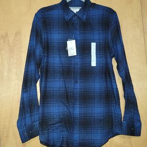 NWT Flannel Button Up